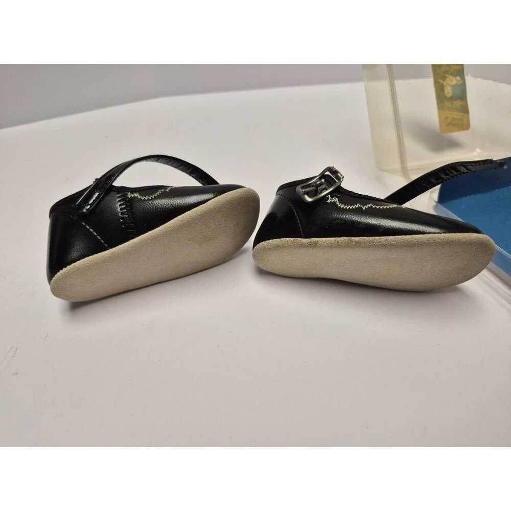 Antique Baby Shoes Pata cake In Package With Receipt Woolworth size 2